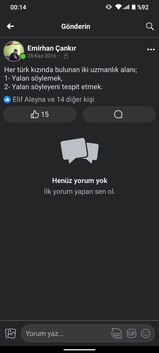 TÜRK kizinin uzmanlık alani nedir?