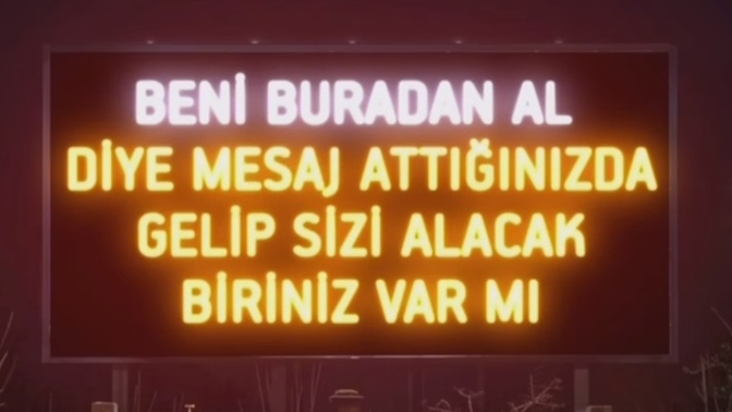 Beni burdan al! diye mesaj attığınızda, gelip sizi alacak birisi var mı?