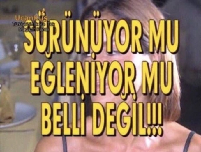 Sürünüyor musunuz, eğleniyor musunuz?