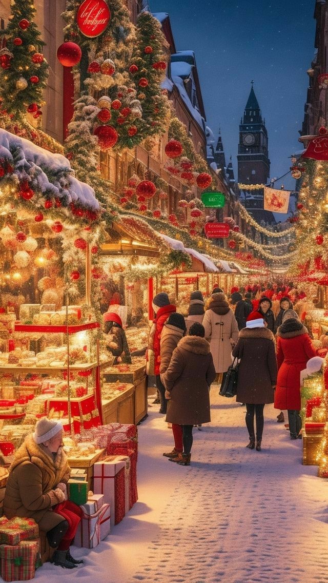 Christmas marketleri sever misiniz?