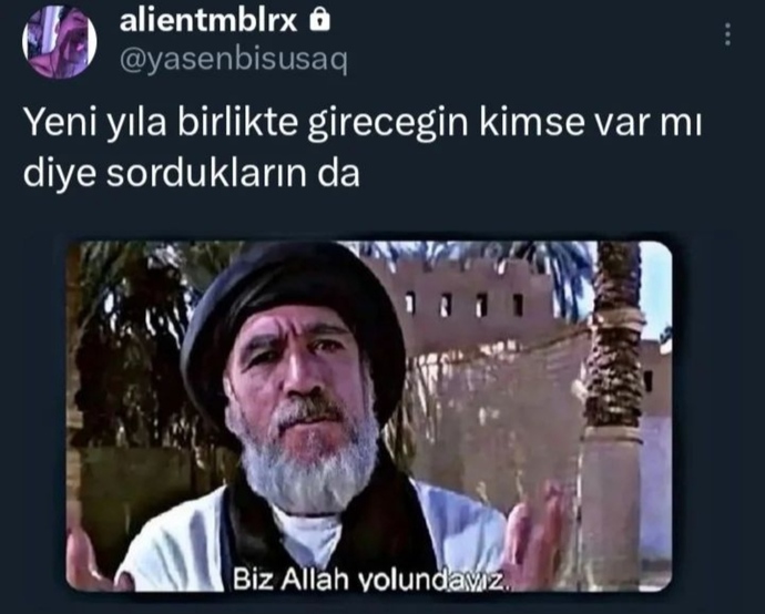 Yeni yıla birlikte gireceğiniz biri var mı?