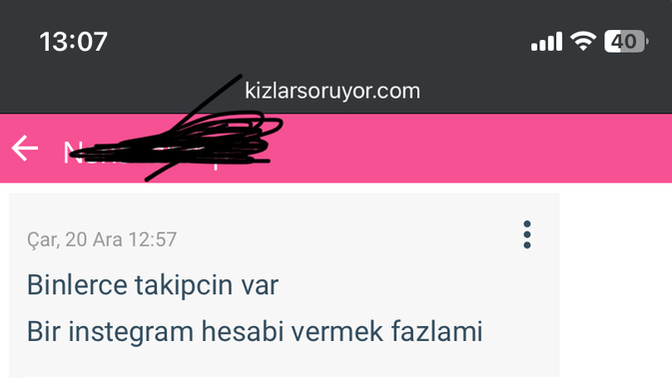 İnstagram hesabınızı herkese verir misiniz?