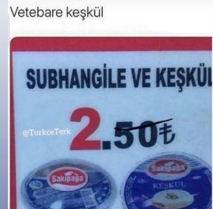 Biri tatlı mı dedi?