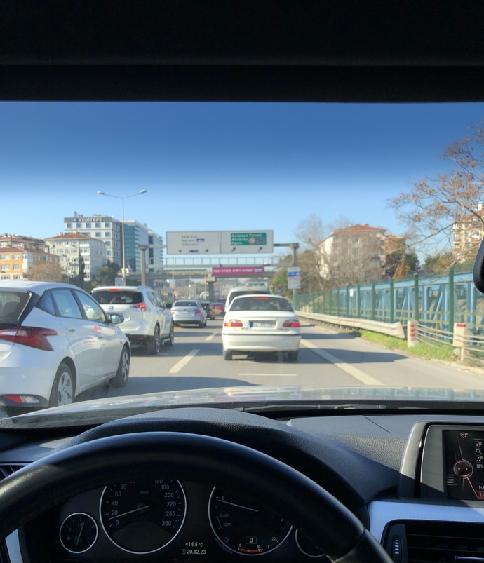 Trafikte olmak sana neler hissettiriyor?