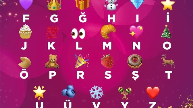 Emojilerle ismini yazar mısın, ortaya ne çıktığını görelim?