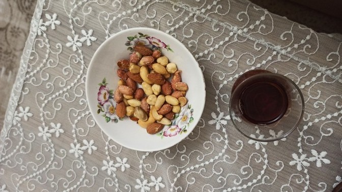Çerez tabağımdan hangi kuruyemişi ayıklayıp yemek istersin?