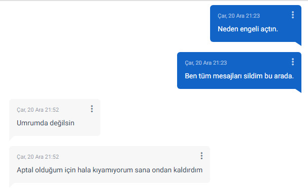 Gerçekten kıyamıyor mu? Bana yaptıkları?