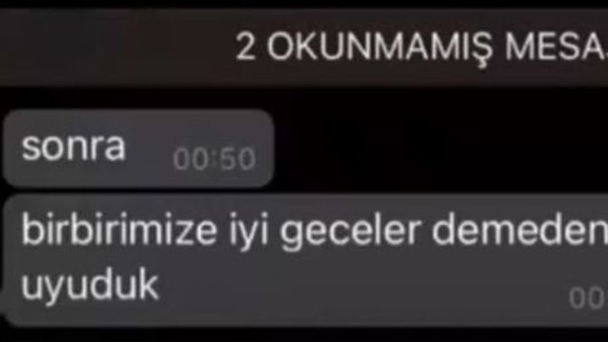 "İyi geceler" mesajını aldınız mı?
