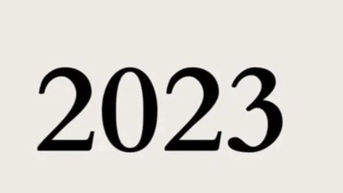 2023'ü nasıl bitireceksin?