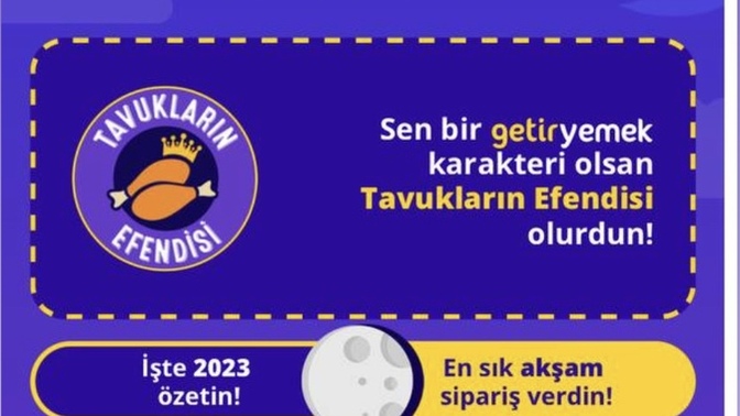 Dışarıdan en çok ne söylüyorsunuz, bu sene favori yemeğiniz neydi?