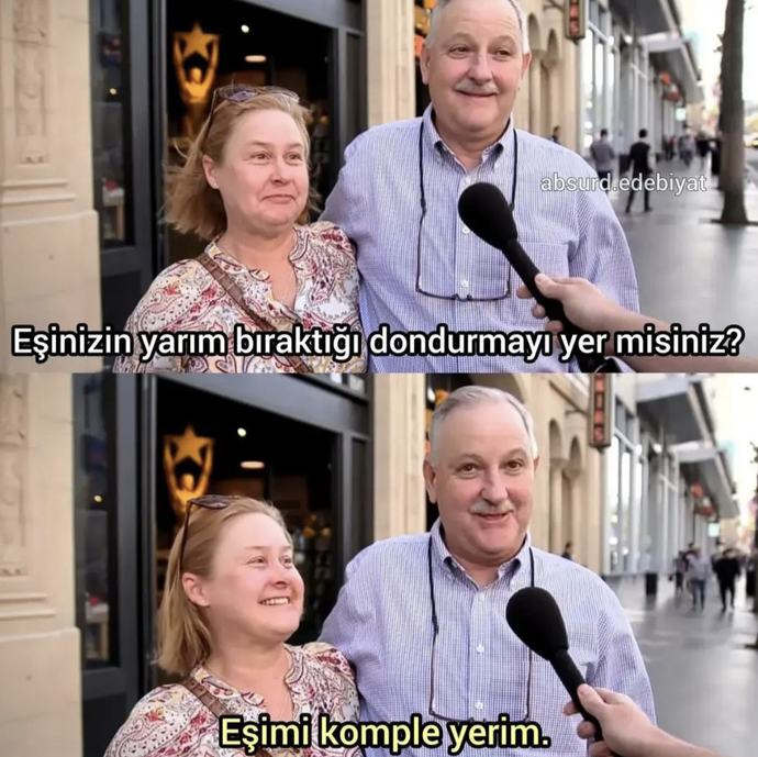 Sevgilinizin/eşinizin yarım bıraktıklarını yer misiniz?