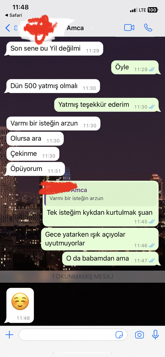 Amcamın hainliği şaka mı?