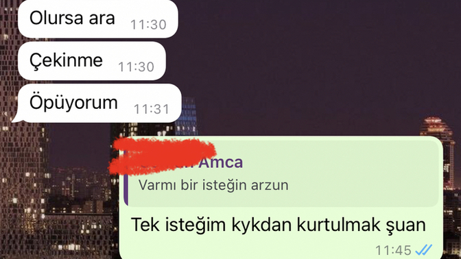 Amcamın hainliği şaka mı?