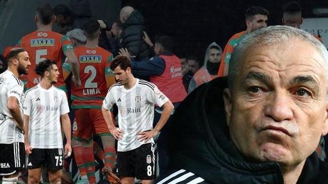 Beşiktaş 1 - Alanyaspor 3... Çalımbay'dan oyuncularına haklı şekilde sert eleştiri! Maçı nasıl buldunuz?