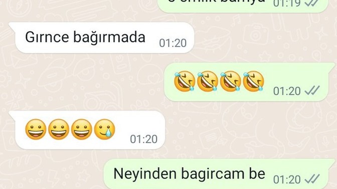 Cinsellik konuşmaya ısrar etmeye çalışan flörte ağzının payını iyi vermiş miyim?