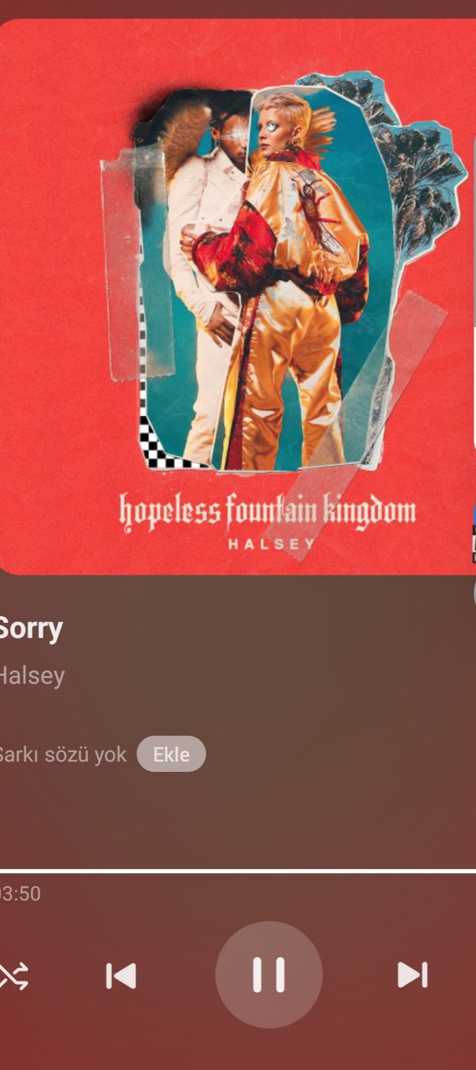 Ruh halinize yakın şarkı?