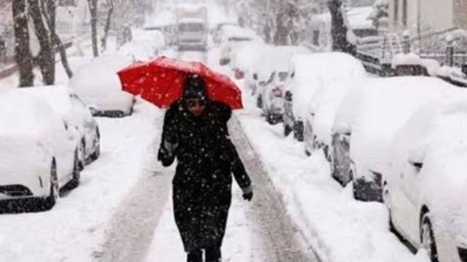 Karda şemsiye kullanılır mı?