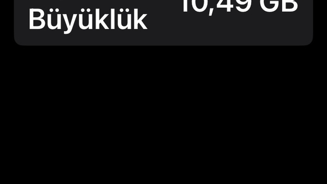 İPhone'umu sıfırlasam bu GB düşer mi?