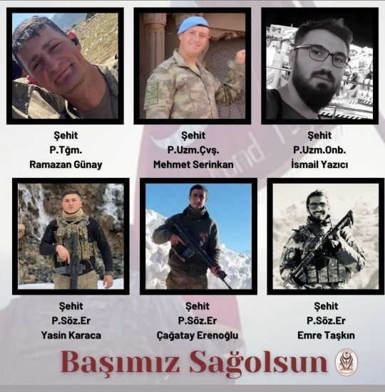 Şehidimiz Var. Gördünüz mü?