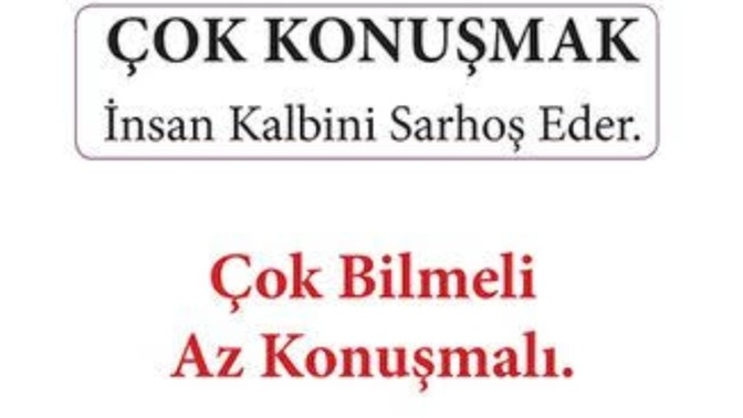 Çok mu konuşuyorsunuz, yoksa az ve öz mü?