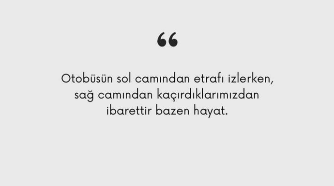 Hayat neden ibarettir?