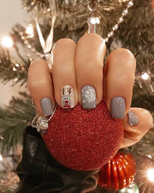 Christmas tırnak modelleriniz var mı🎄❄️⛄?