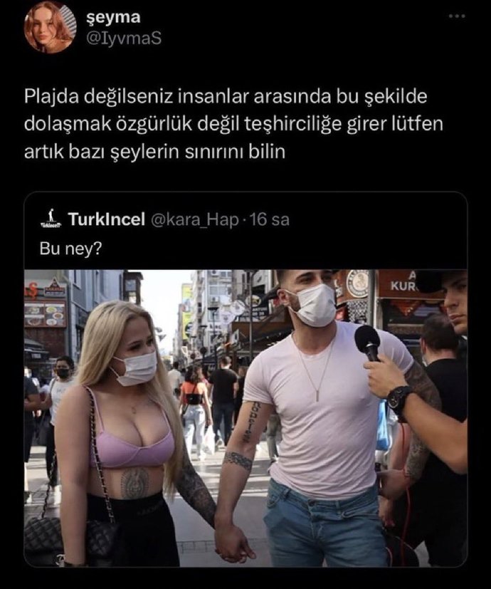 Plajda değilseniz bu özgürlük mü teşhircilik mi?