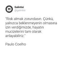 Risk almayı sever misiniz ya da risk alır mısınız?