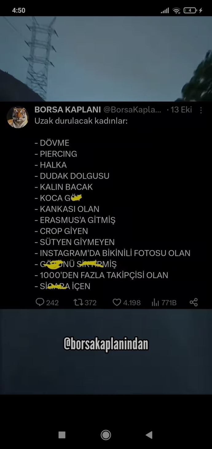 Listeye başka ne eklenir hangi kadınlardan uzak durulması lazım?