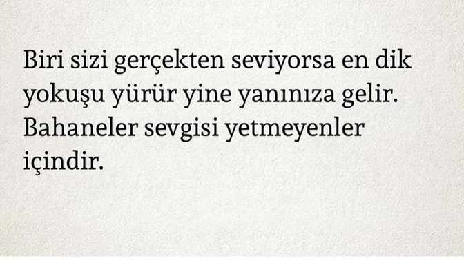 Sizin bahaneniz neydi?