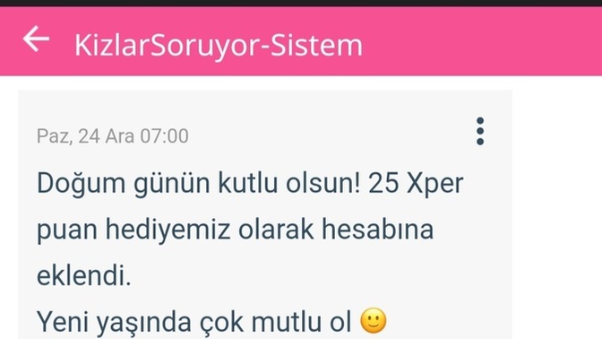 Doğum günlerini kutlar mısınız?