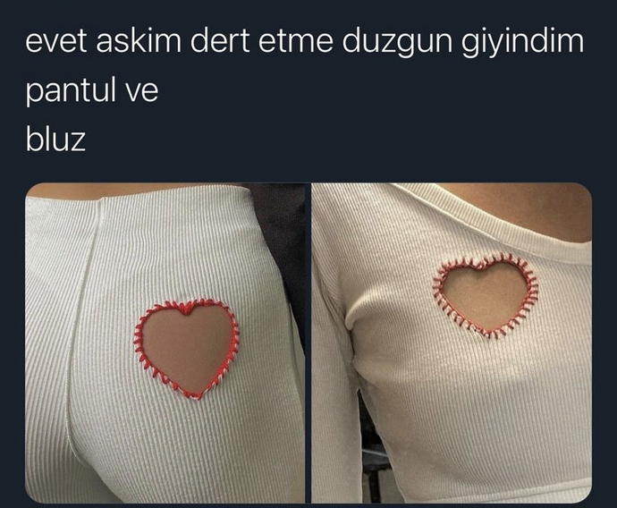 Sevgilinizden Dışarı çıkmadan giyeceğiniz kıyafetin okeyini alır mısınız?