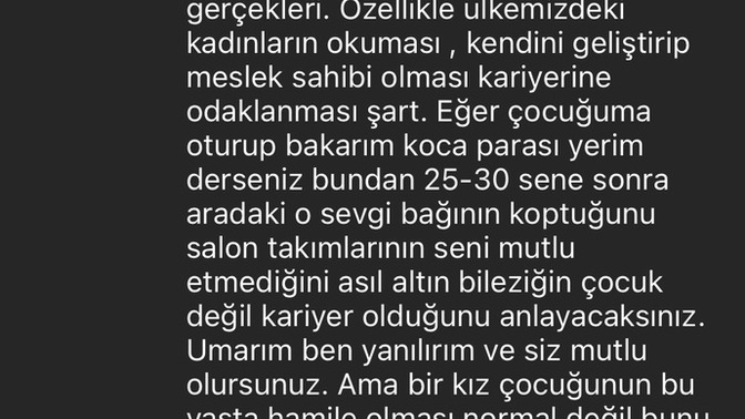 19 yaşında anne olmayı normal buluyor musun?
