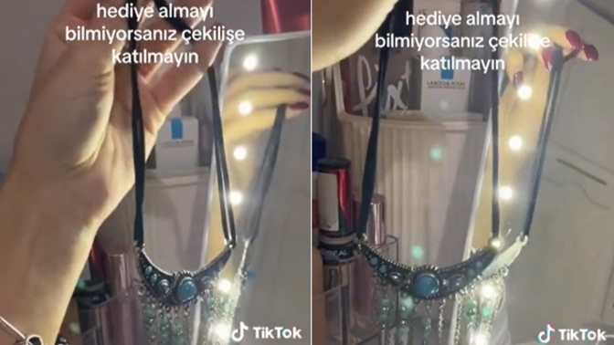 Yılbaşı çekilişinde alınan kolye konuşuluyor. Sizce eleştirilerde haklılar mı?