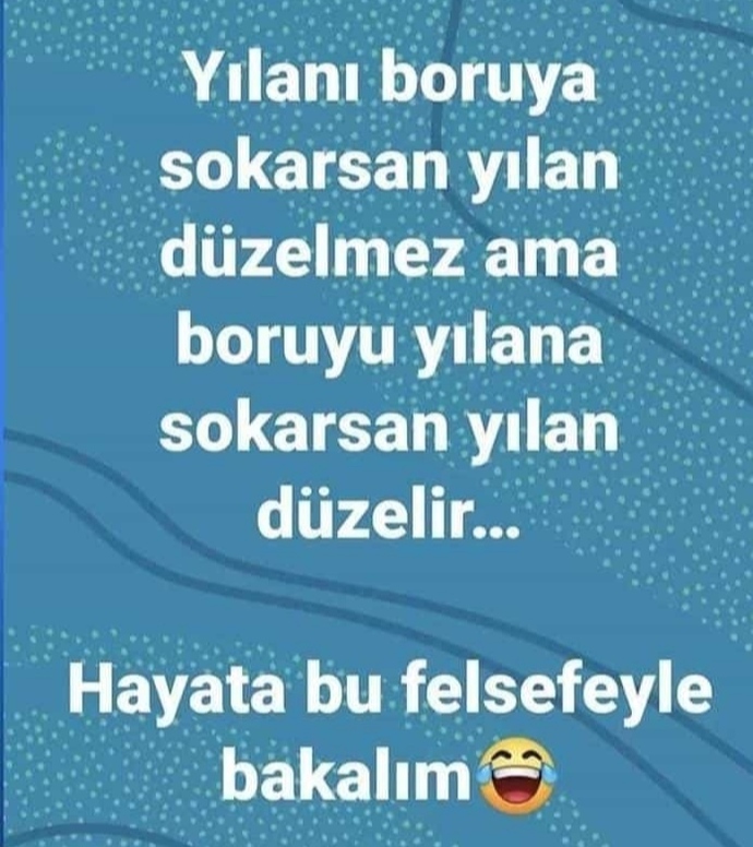 Peki sizin hayat felsefeniz nedir?