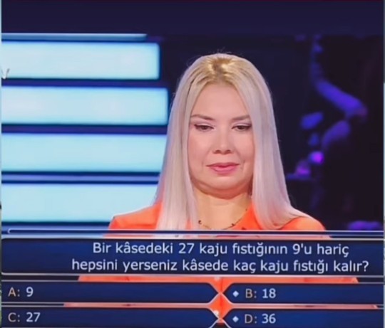 Ne yediniz veya ne yiyeceksiniz?