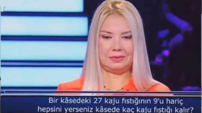 Ne yediniz veya ne yiyeceksiniz?