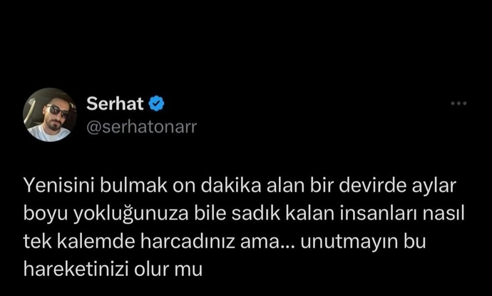 Buda bura da dursun 🖤