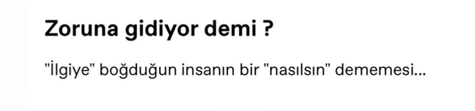 Bir saat bile konuşmadan duramadığın, meraktan öldüğün insanla konuşmayalı kaç gün oldu?