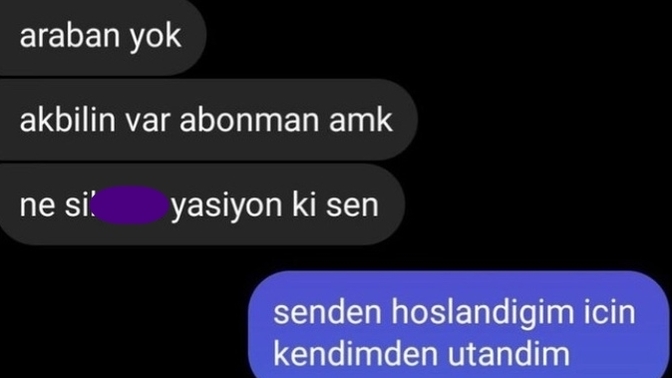 Böyle insanlara ne diyoruz?