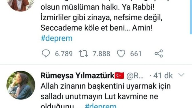 Deprem gibi doğal afetlerin sebebi zina, içki mi?