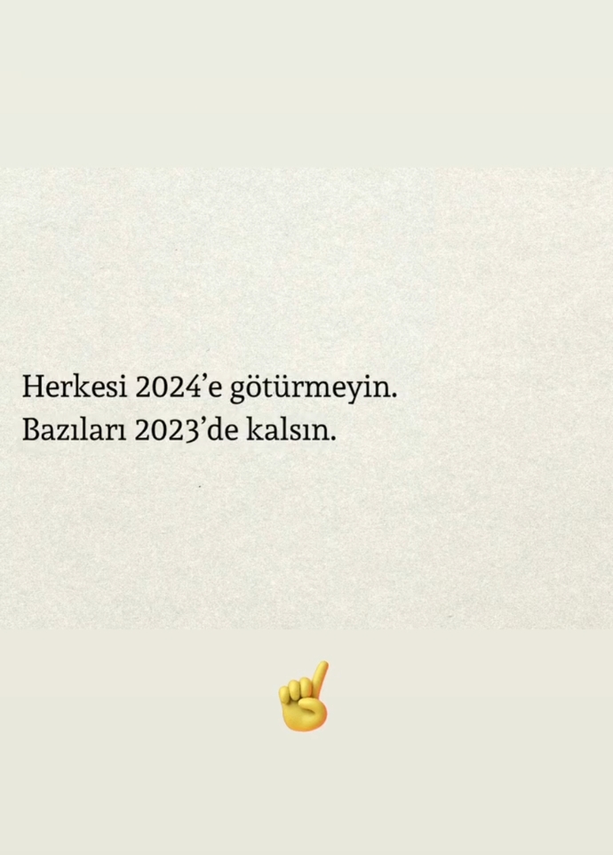 Geri de bırakmak istediğiniz insanlanlar var mı?