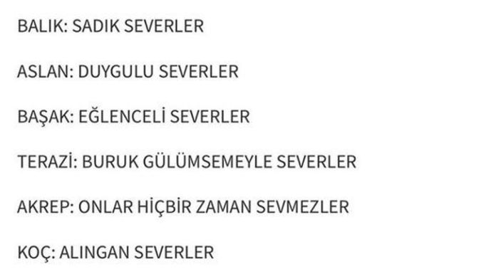 Burçlar nasıl severler ♥ ?