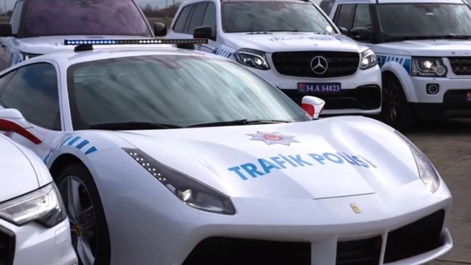 Operasyonlarda ele geçirilen lüks araçlar polis arabası oldu! Lüks arabalardan polis arabası olur mu?