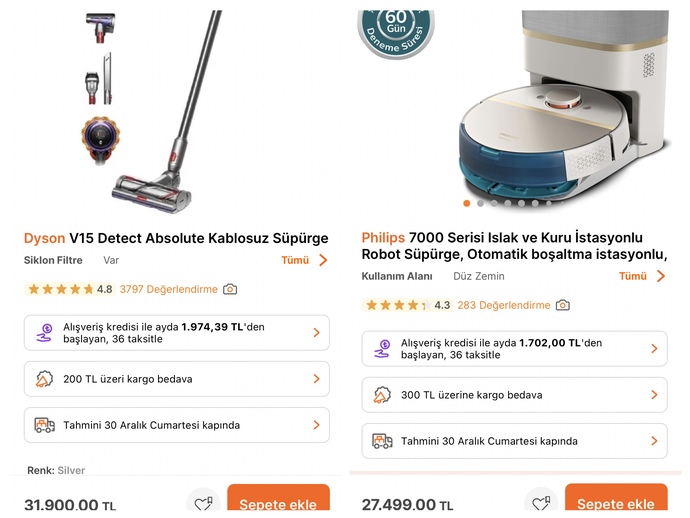 Yılbaşı hediyesi olarak Dyson süpürge mi, akıllı süpürge mi?