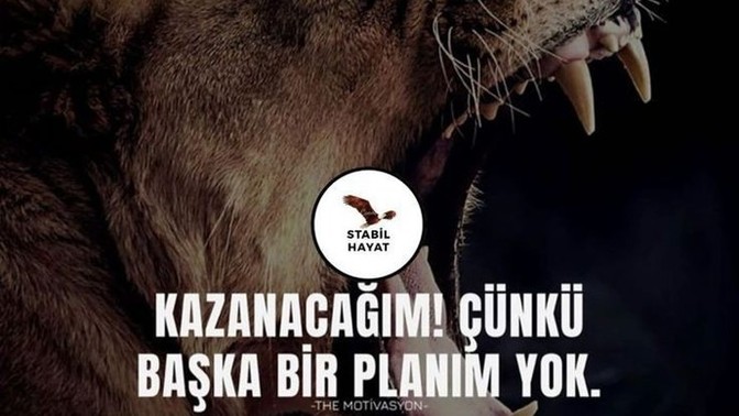 SAÇMA BİR MOTİVASYON SÖZÜ SÖYLEYİN?