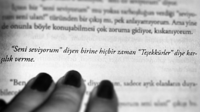 Sizde de iz bırakan bir kitap cümlesi oldu mu?