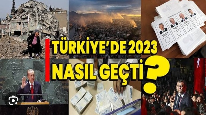 Sizin için 2023 yılı nasıl geçti?
