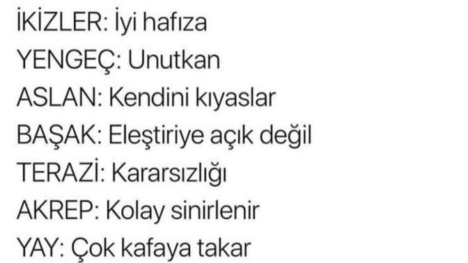 Burçların zayıflıkları nedir?