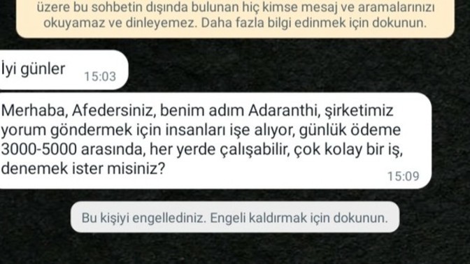 Bu dolandırıcı olabilir mi?